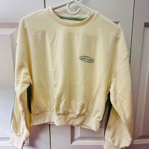 Brand New! Quiet Storm Cream Women's Crew Neck Sweatshirt- XS